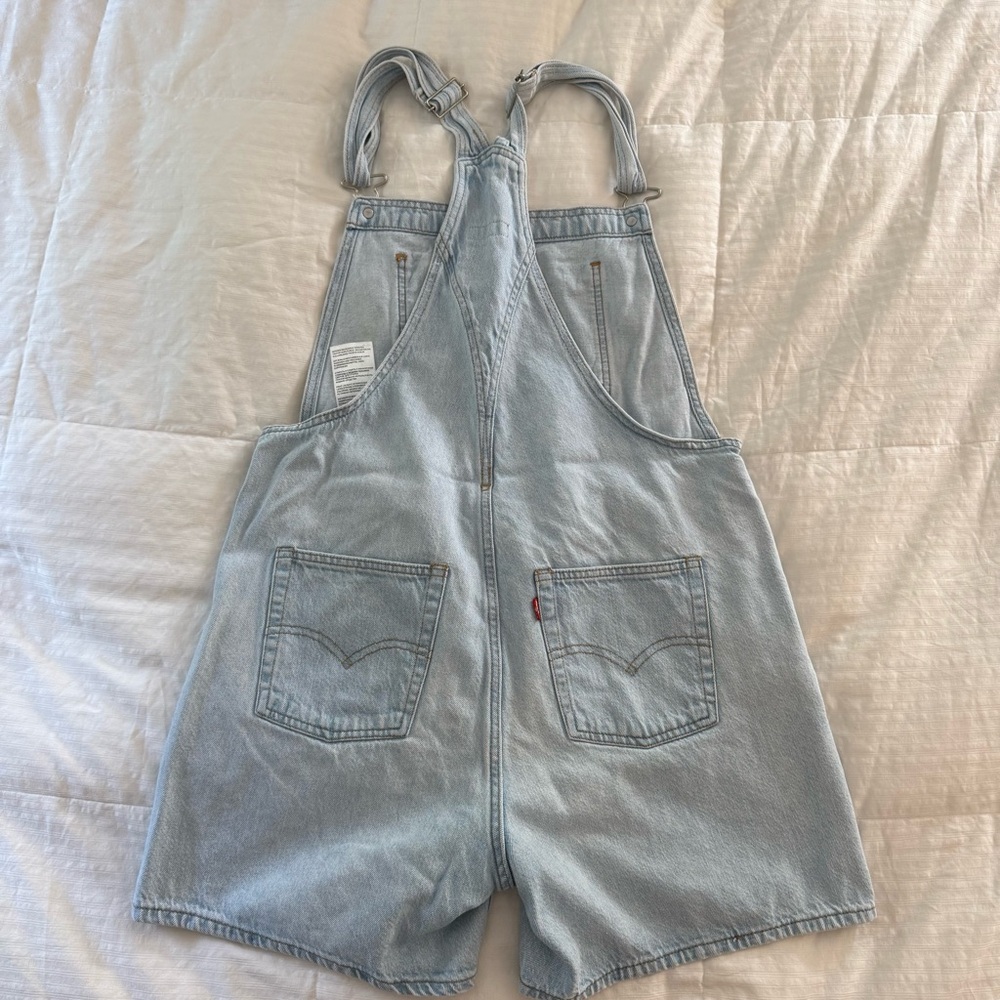Levi's Light Blue Denim Romper - Picture 3 of 4